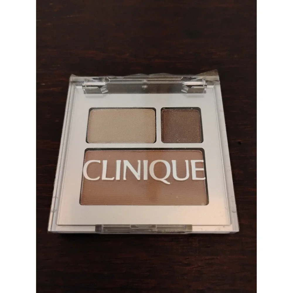 Clinique Colour Surge Eye Shadow Duo Like Mink Mocha Pink Blush Palette Travel